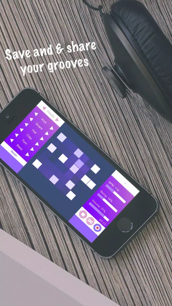 Drum Pads Machine PRO - Make beats سکرین شاٹس