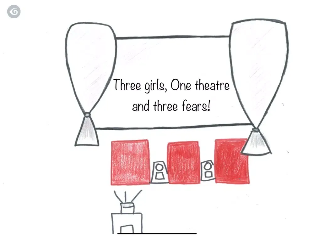 Capturas de tela do Three Girls and Three Fears iPad 