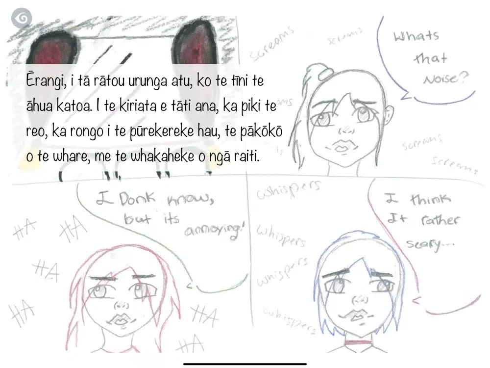 Capturas de tela do Three Girls and Three Fears iPad 