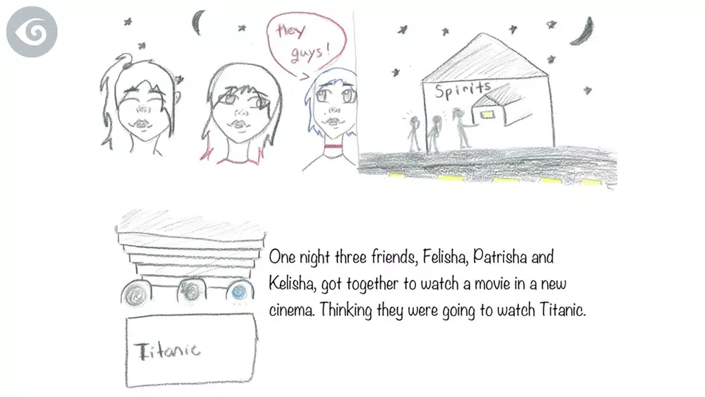 Capturas de tela do Three Girls and Three Fears