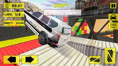 City Police Car Drifting 3D Screenshots