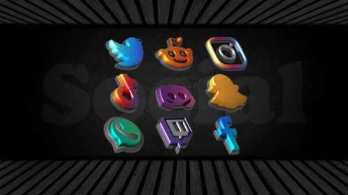 Auric Dark 3D Icon Pack-screenshot-3