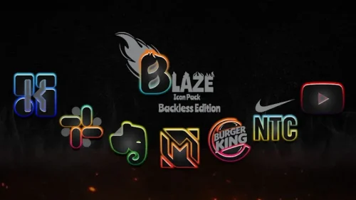 Blaze Backless Icon Pack-screenshot-4