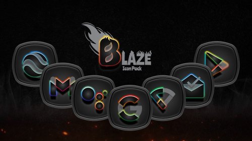 Blaze Dark Icon Pack-screenshot-1