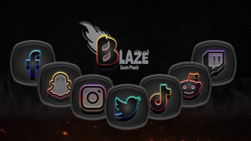 Blaze Dark Icon Pack-screenshot-2