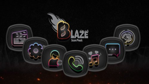 Blaze Dark Icon Pack-screenshot-3