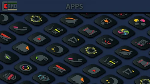 Camo Dark Icon Pack-screenshot-4