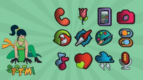 Comics Icon Pack-screenshot-5