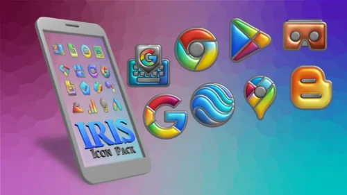 Iris Light Flat 3D Icon Pack-screenshot-2