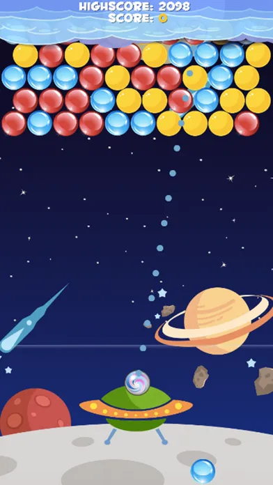 Bubble Cloud Planet Mania - Popping Shooter Puzzle Free Game 스크린샷