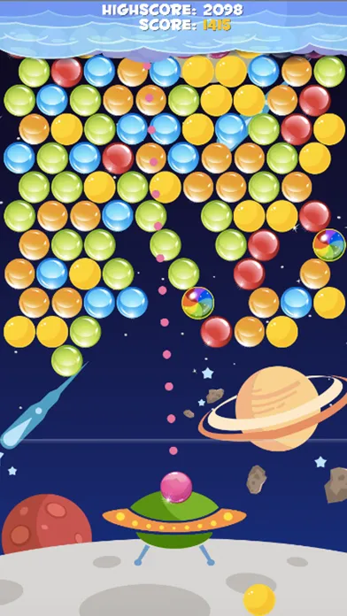 Bubble Cloud Planet Mania - Popping Shooter Puzzle Free Game 스크린샷