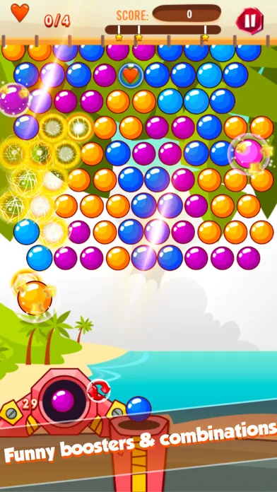 Tangkapan layar Bubble Time Blast Shooter - New Funny Games