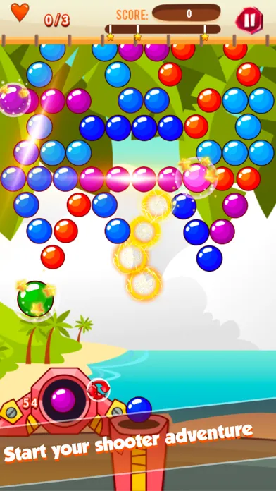 Tangkapan layar Bubble Time Blast Shooter - New Funny Games