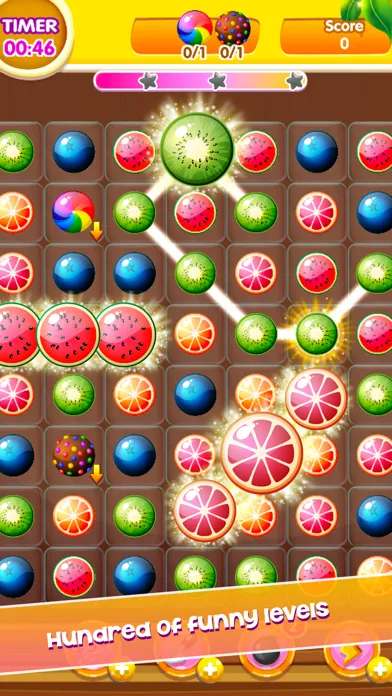 Candy Cruise Fruit - New Premium Match 3 Puzzle Screenshots