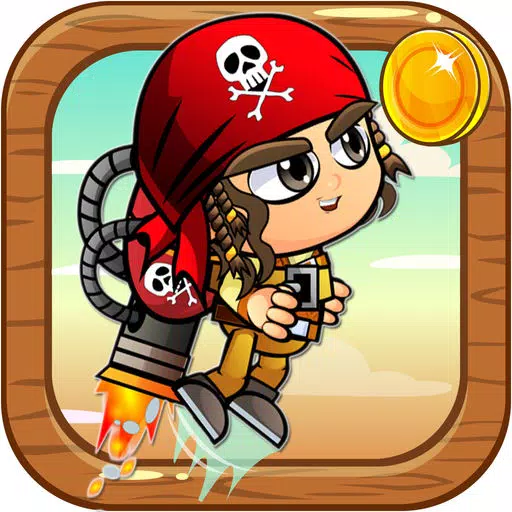 JetPack Pirate - Flying in The Treasure Island Game