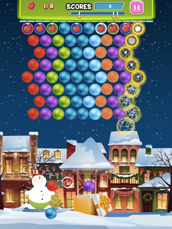 Скриншоты Winter Wonders Deluxe - New Bubble Shooter Mania Free Puzzle iPad 