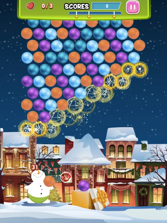 Скриншоты Winter Wonders Deluxe - New Bubble Shooter Mania Free Puzzle iPad 