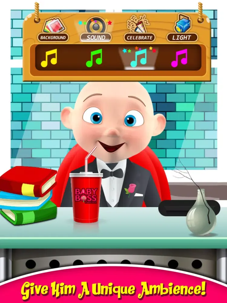 Captures d'écran de The Baby Boss Care, Dress up & Feed - Babysitting iPad 