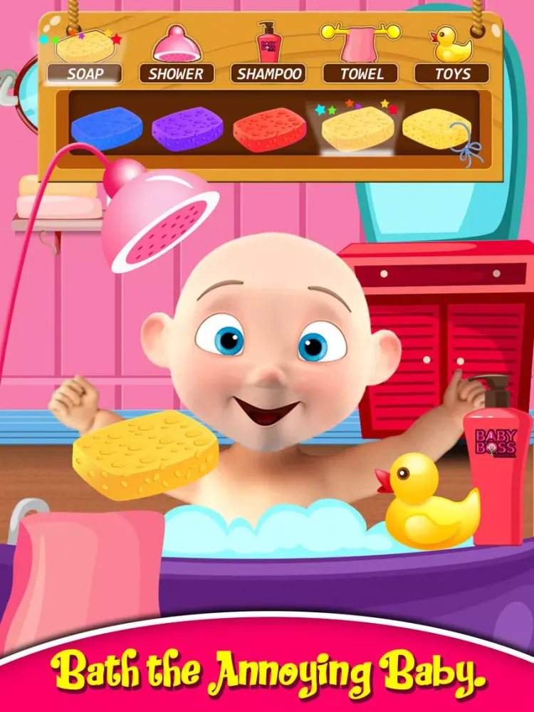 Captures d'écran de The Baby Boss Care, Dress up & Feed - Babysitting iPad 