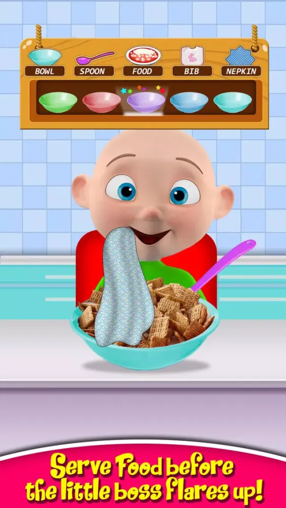 Captures d'écran de The Baby Boss Care, Dress up & Feed - Babysitting