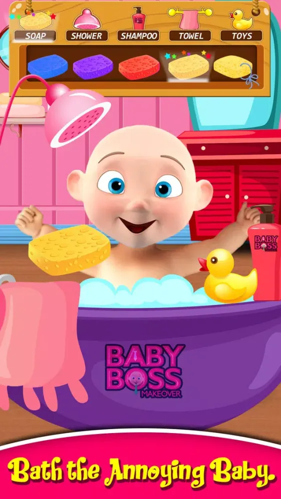 Captures d'écran de The Baby Boss Care, Dress up & Feed - Babysitting