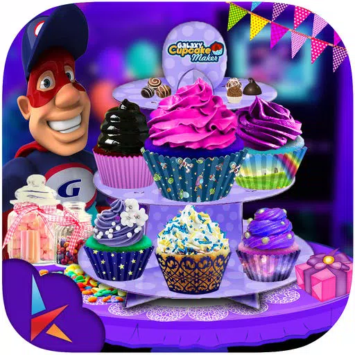 DIY Galaxy Cupcake Maker - Chef Kitchen Craze fun