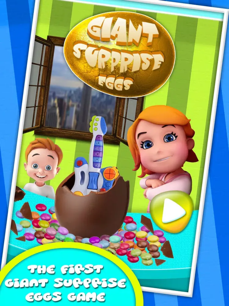 صور Bash The Giant Surprise Eggs for Kids Toys & Gifts iPad 