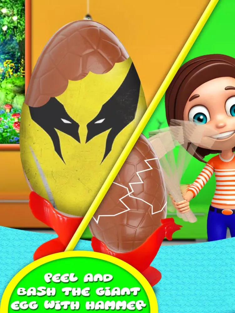 صور Bash The Giant Surprise Eggs for Kids Toys & Gifts iPad 