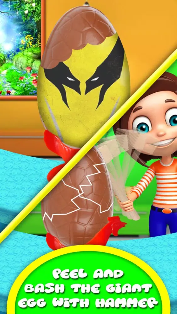 صور Bash The Giant Surprise Eggs for Kids Toys & Gifts