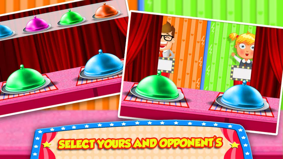 Captures d'écran de Gummy Food Vs Real Food Challenge! Dare To Win