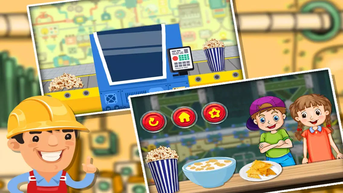 Cob & Popcorn Factory - A Crazy Chef Cooking Adventure स्क्रीनशॉट