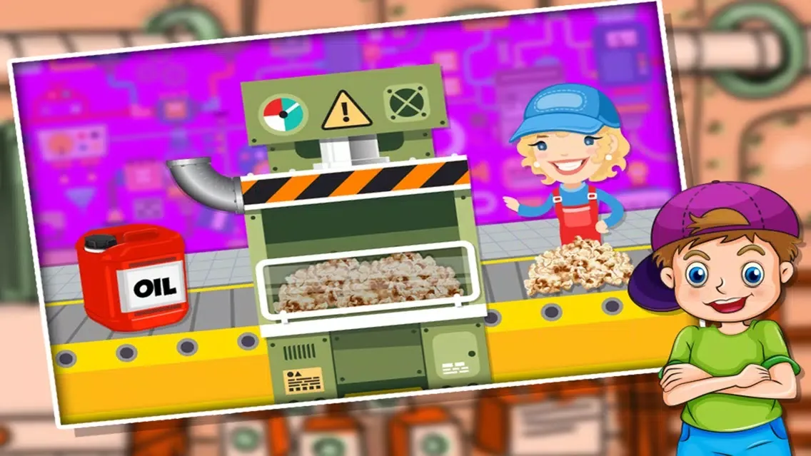 Cob & Popcorn Factory - A Crazy Chef Cooking Adventure स्क्रीनशॉट