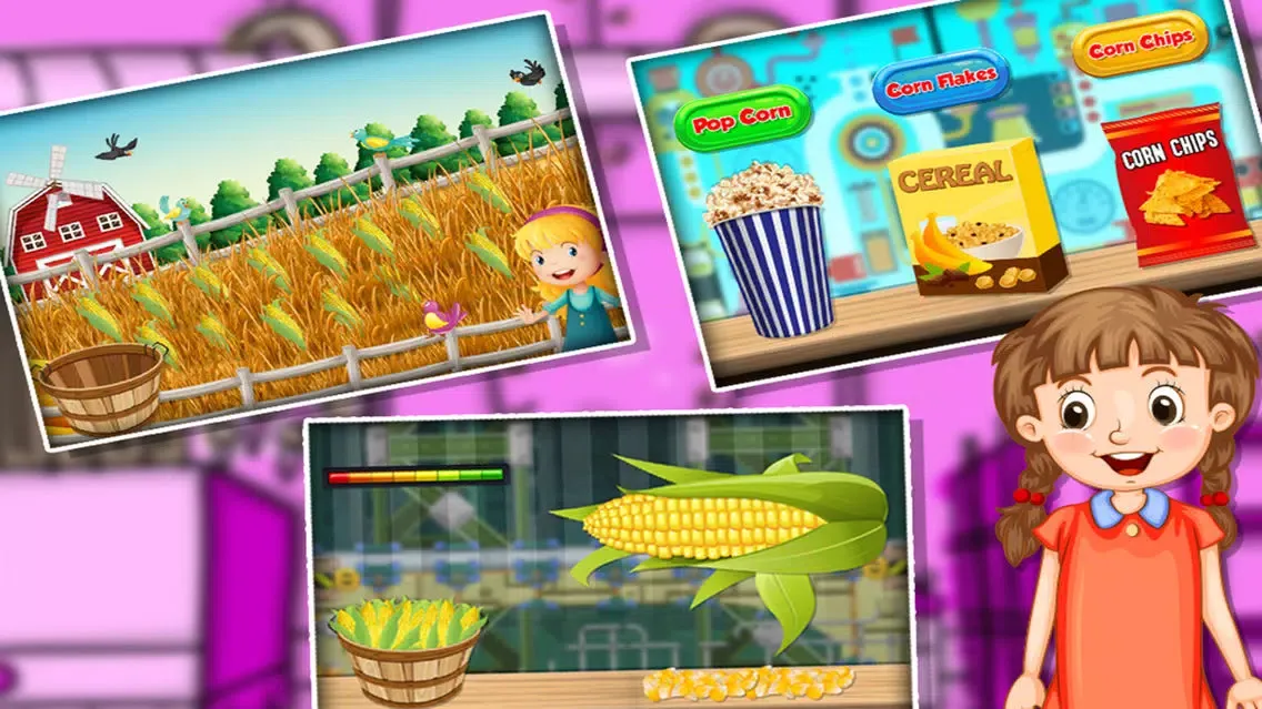 Cob & Popcorn Factory - A Crazy Chef Cooking Adventure स्क्रीनशॉट
