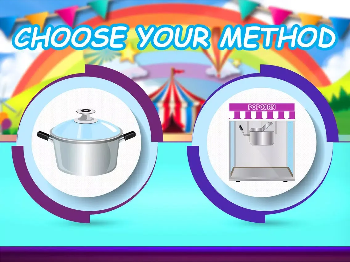 تصاویر Rainbow Popcorn Maker - Movie Night Snack iPad 