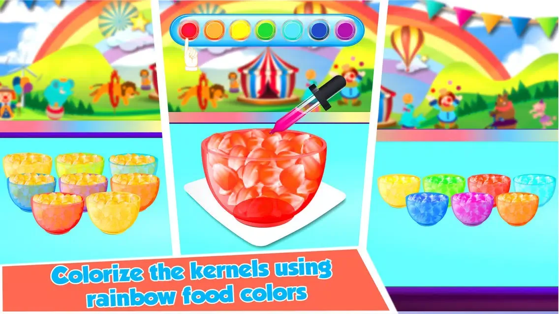 تصاویر Rainbow Popcorn Maker - Movie Night Snack