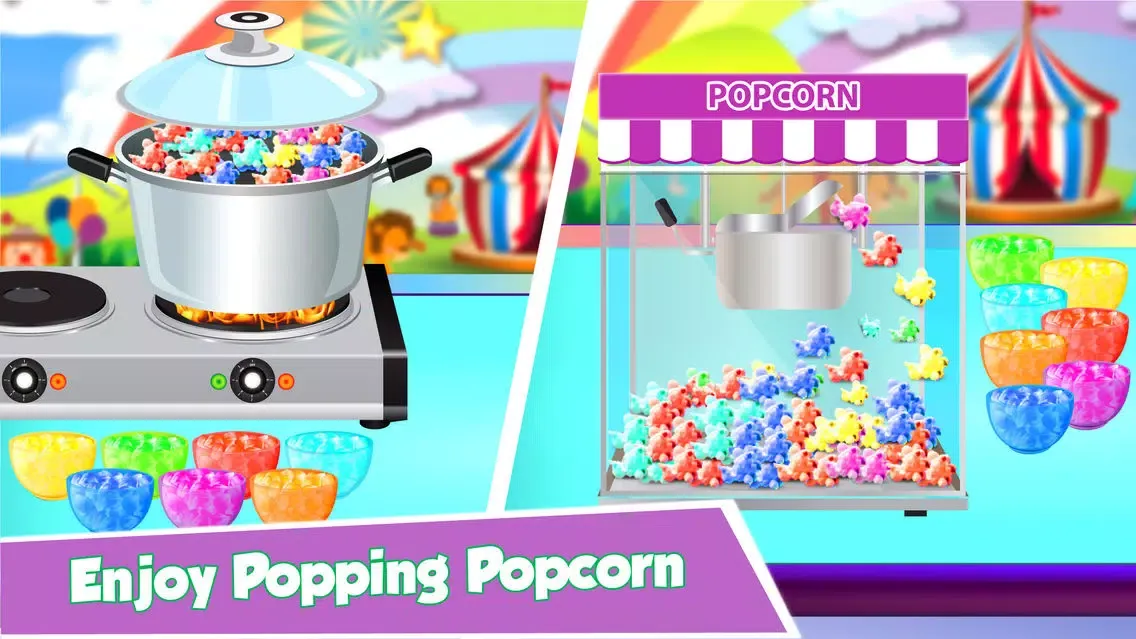 تصاویر Rainbow Popcorn Maker - Movie Night Snack