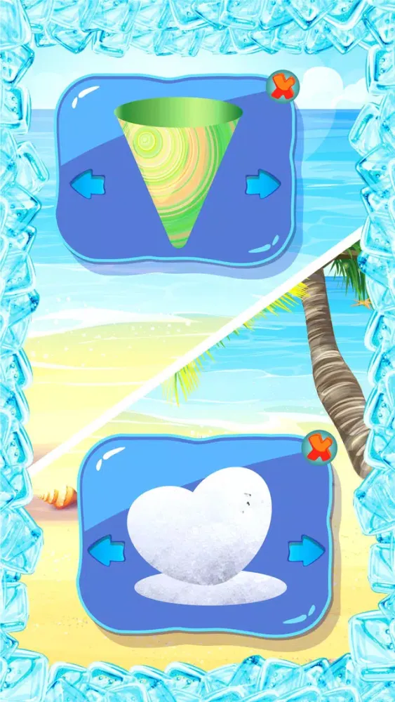 Tangkapan layar Rainbow Snow Cone Maker - Summer Frozen Food Stand
