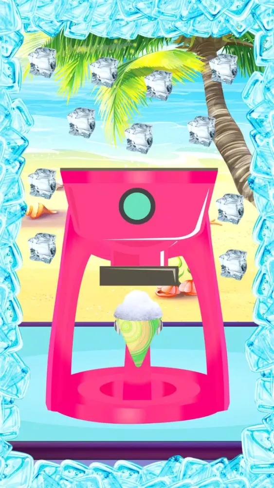 Tangkapan layar Rainbow Snow Cone Maker - Summer Frozen Food Stand