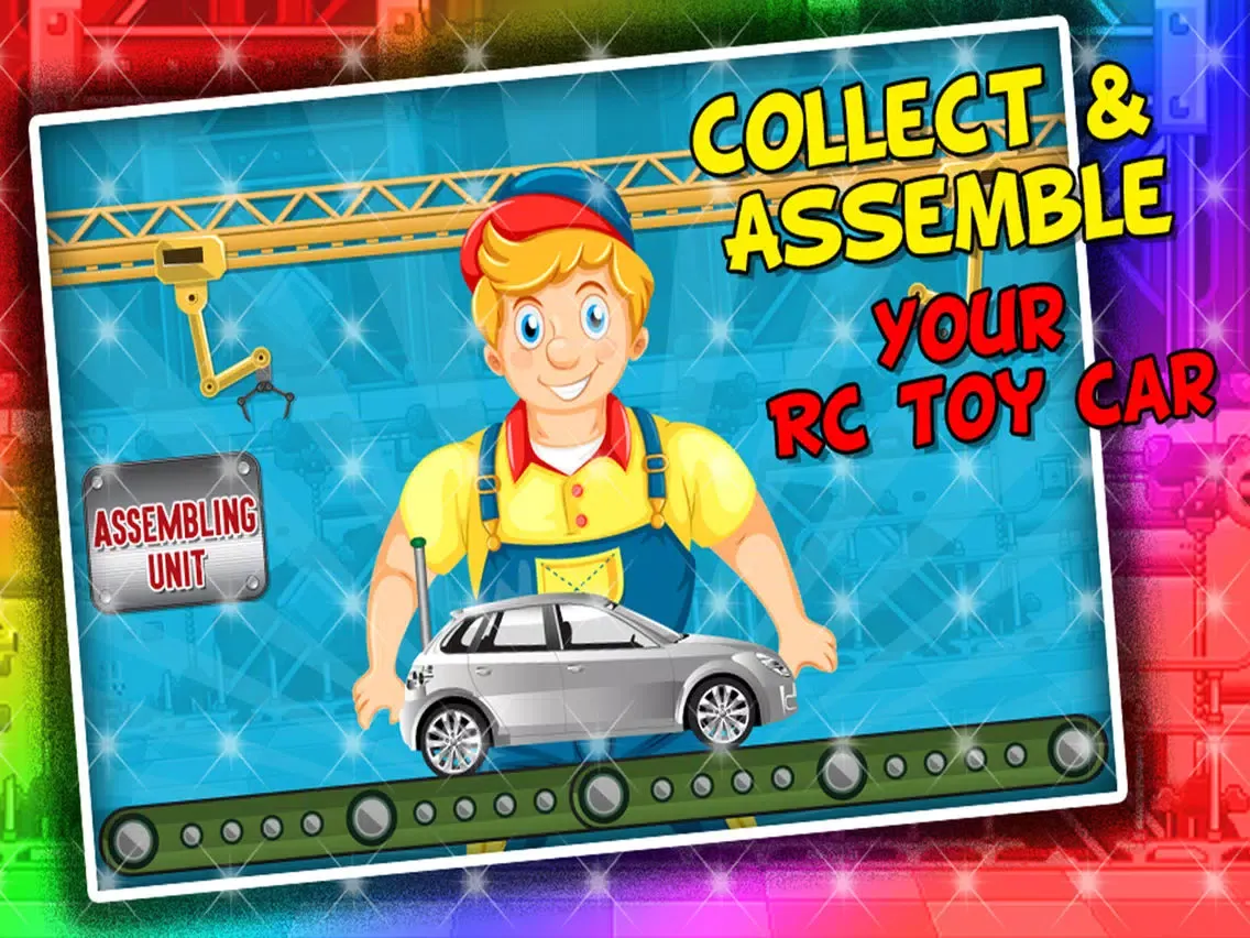 Скриншоты RC Toy Car Factory - Make remote control mini motor cars in this factory simulator game iPad 