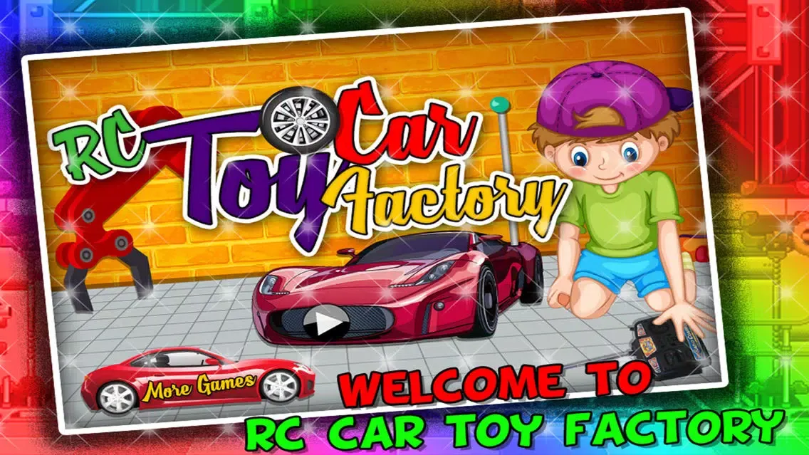 Скриншоты RC Toy Car Factory - Make remote control mini motor cars in this factory simulator game