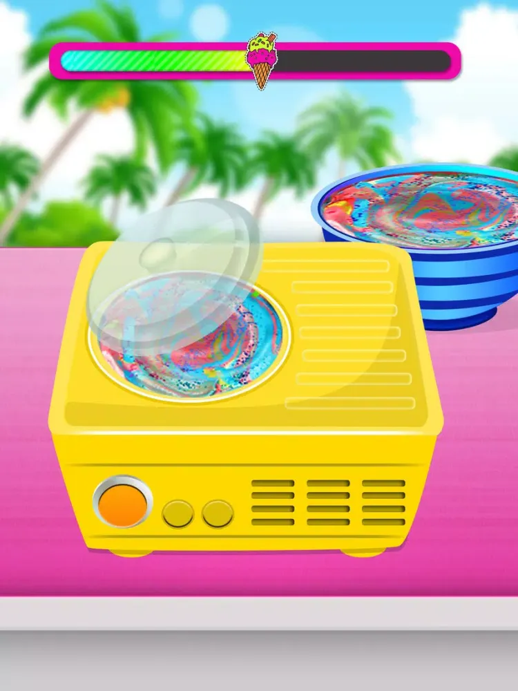 Unicorn Ice Cream Maker Game! Kawaii Rainbow Chef iPad  سکرین شاٹس