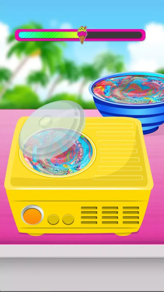Unicorn Ice Cream Maker Game! Kawaii Rainbow Chef سکرین شاٹس