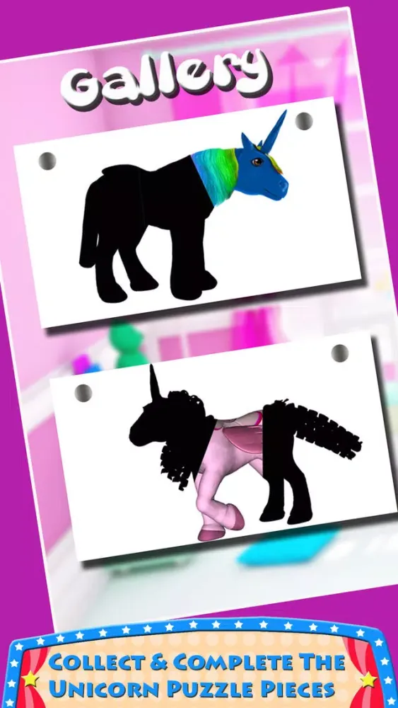 Tangkapan layar Rainbow Unicorn & Baby Boss Surprise Eggs Puzzle