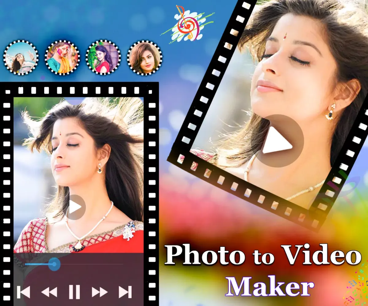 Photo to video maker स्क्रीनशॉट