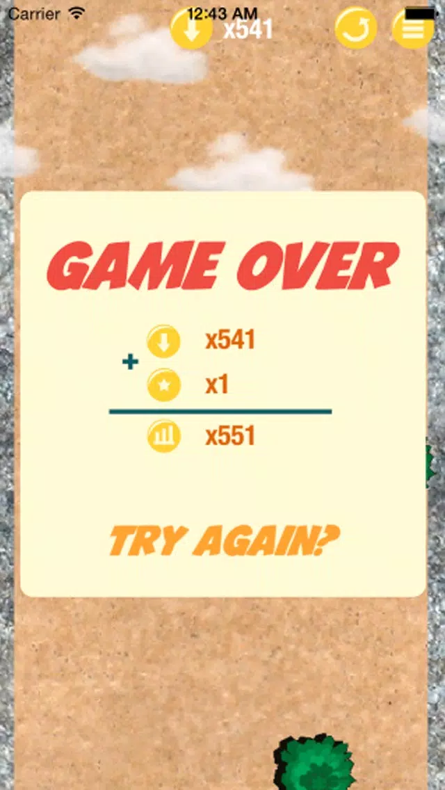 Kiwi - Flappy falling bird Ekran Görüntüleri