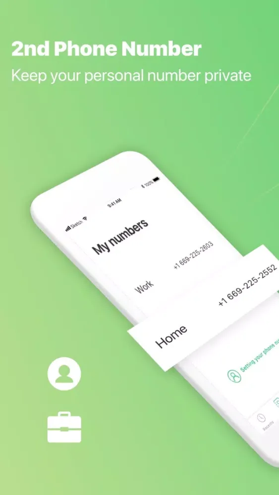 تصاویر Second Phone Number+ Call App