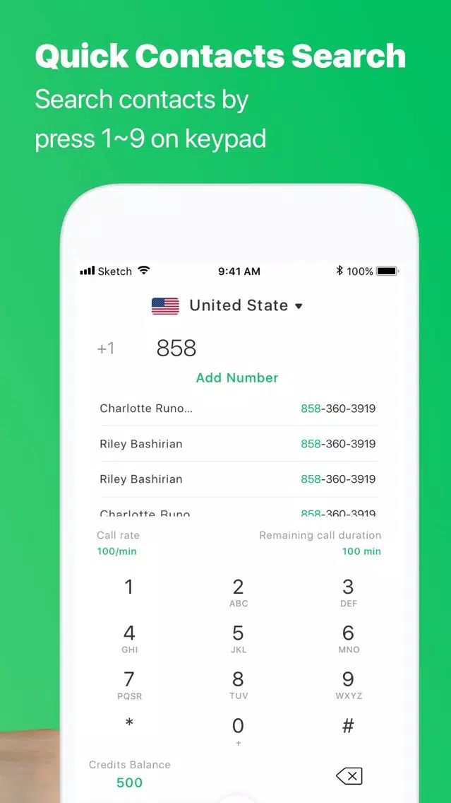 Second Phone Number+ Call App应用截图