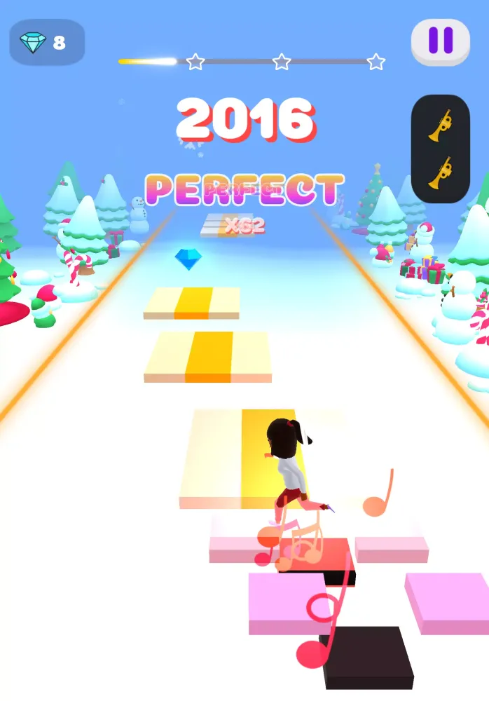 ภาพหน้าจอของ Melody Run