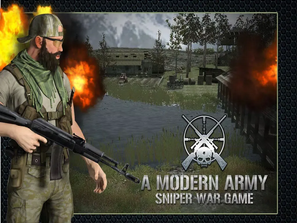 Tangkapan layar A Modern Army Sniper War - Rival Forces Battle iPad 
