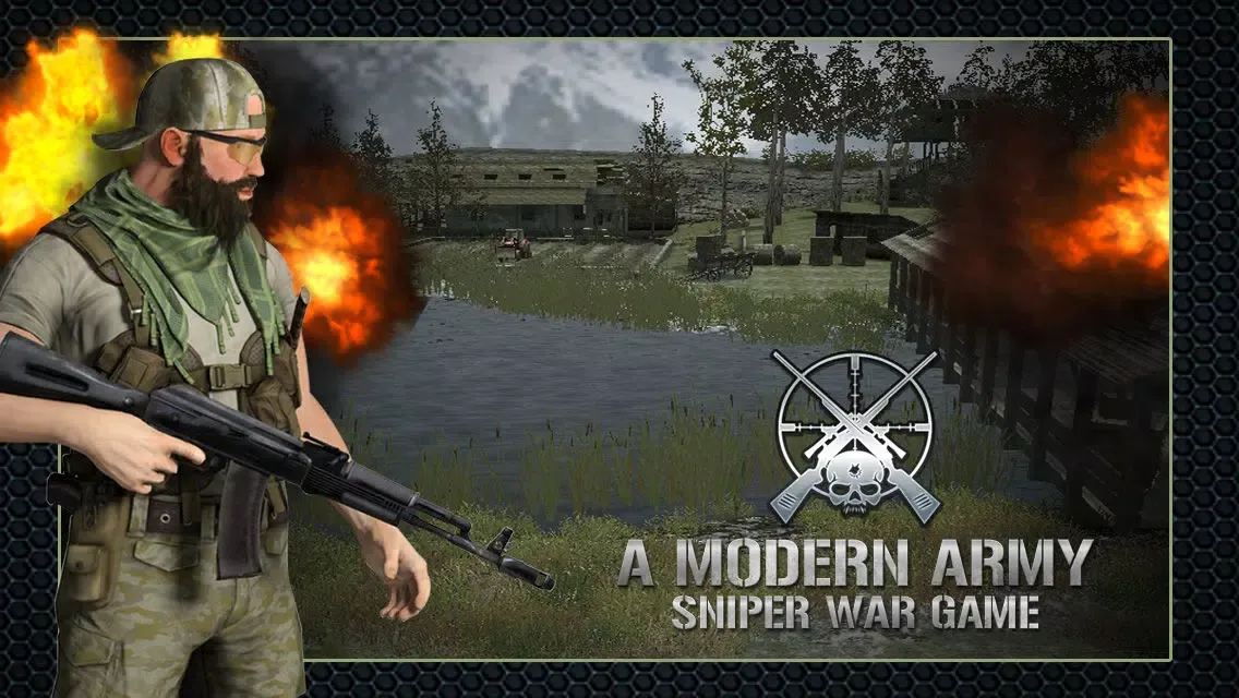 Tangkapan layar A Modern Army Sniper War - Rival Forces Battle